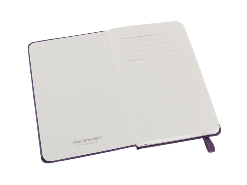 Записная книжка А6 (Pocket) Classic (в линейку) (фиолетовый) A6 (Изображение 2)