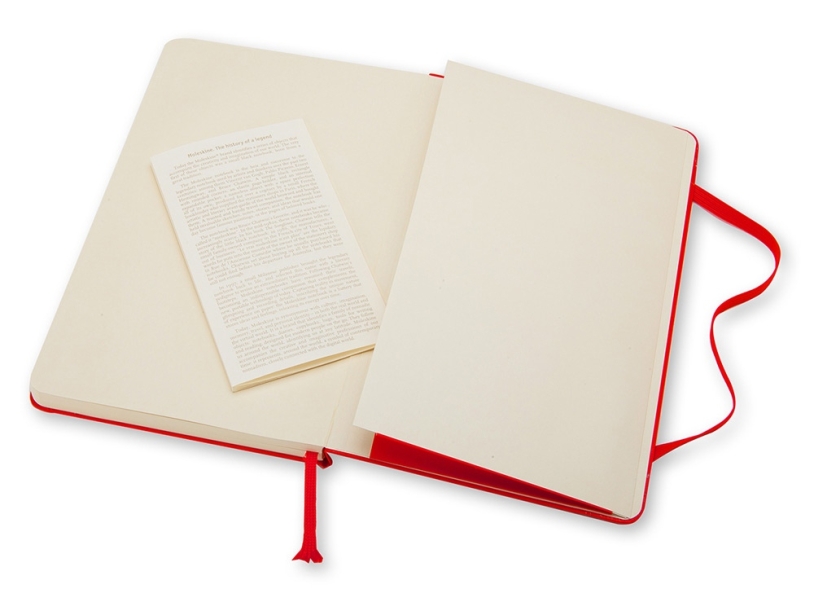 Записная книжка А6 (Pocket) Classic (в линейку) (красный) A6 (Изображение 4)