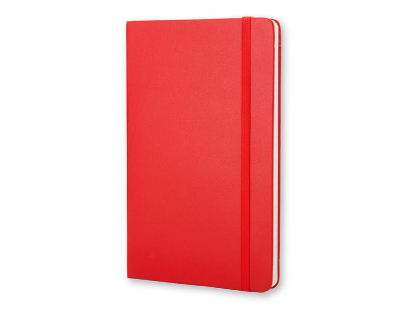 Записная книжка А6 (Pocket) Classic (в линейку) (красный) A6 (Изображение 5)