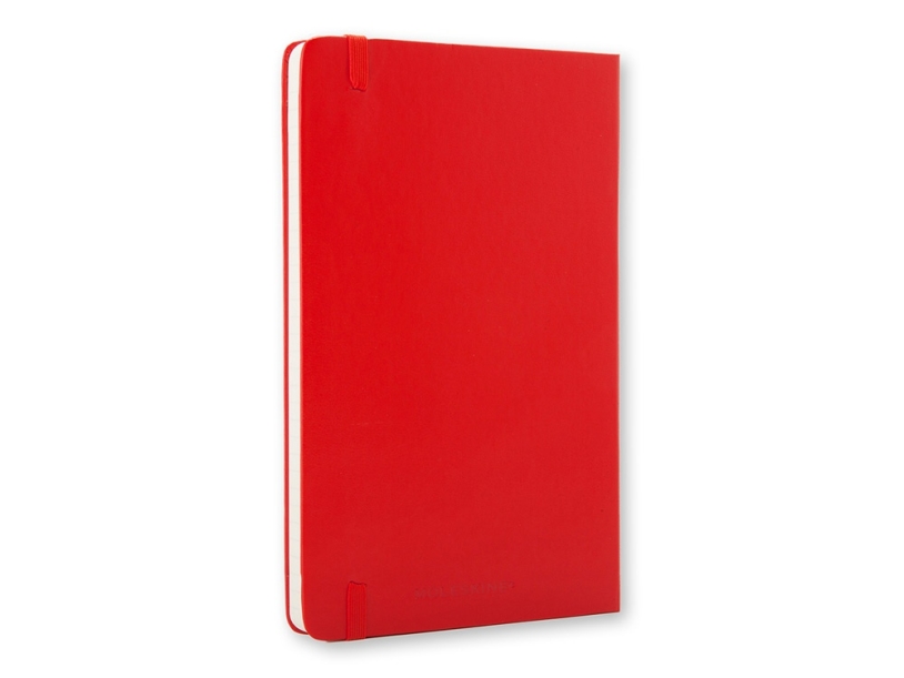 Записная книжка А6 (Pocket) Classic (в линейку) (красный) A6 (Изображение 6)