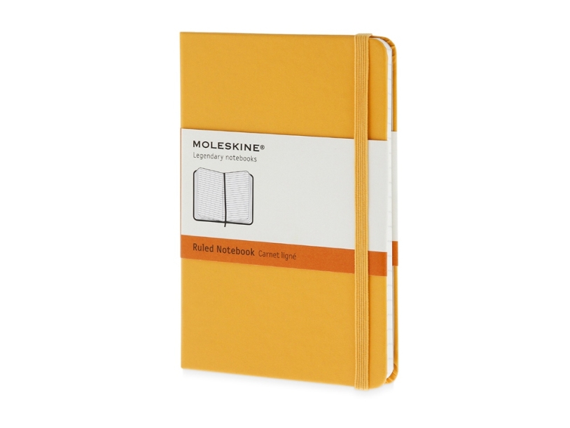 Записная книжка А6 (Pocket) Classic (в линейку) (оранжевый) A6 (Изображение 1)