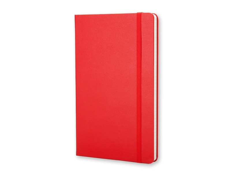 Записная книжка А5 (Large) Classic (в клетку) (красный) A5 (Изображение 5)