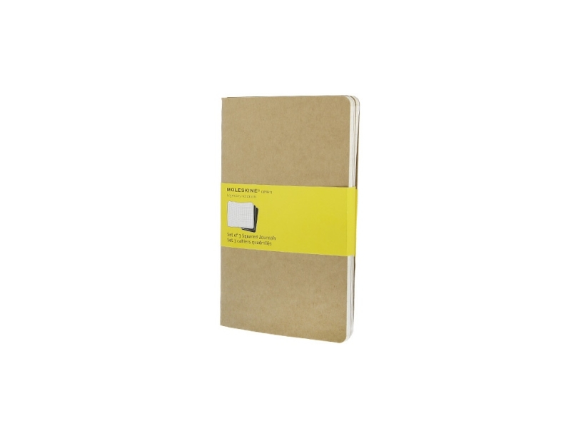 Набор записных книжек А5 Cahier (в клетку) (бежевый) A5 (Изображение 1)