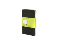 Записная книжка Moleskine Cahier (нелинованный, 3 шт.), ХLarge (19х25см), серый
