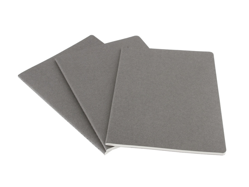 Набор записных книжек Cahier, ХLarge (нелинованный) (серый) XLarge (Изображение 2)