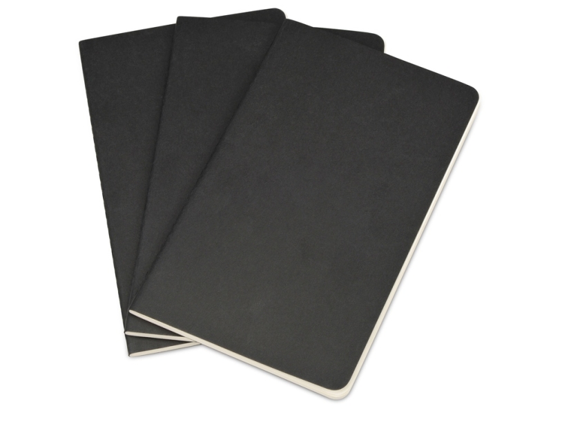 Набор записных книжек А5 Cahier (нелинованный) (черный) A5 (Изображение 1)