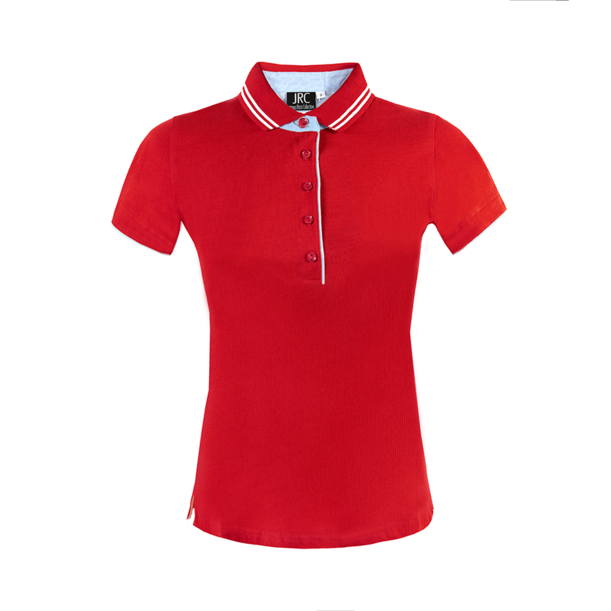 Рубашка поло женская RODI LADY, красный, L, 100% хлопок,180 г/м2 (Изображение 1)