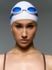 Очки для плавания Swimatic, синие с белым (Изображение 8)