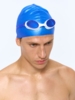 Очки для плавания Swimatic, синие с белым (Изображение 10)