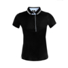 Рубашка поло женская RODI LADY, черный, L, 100% хлопок,180 г/м2 (Изображение 1)