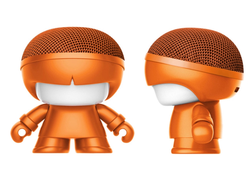 Портативная колонка Bluetooth mini Xboy Metallic (оранжевый)  (Изображение 2)