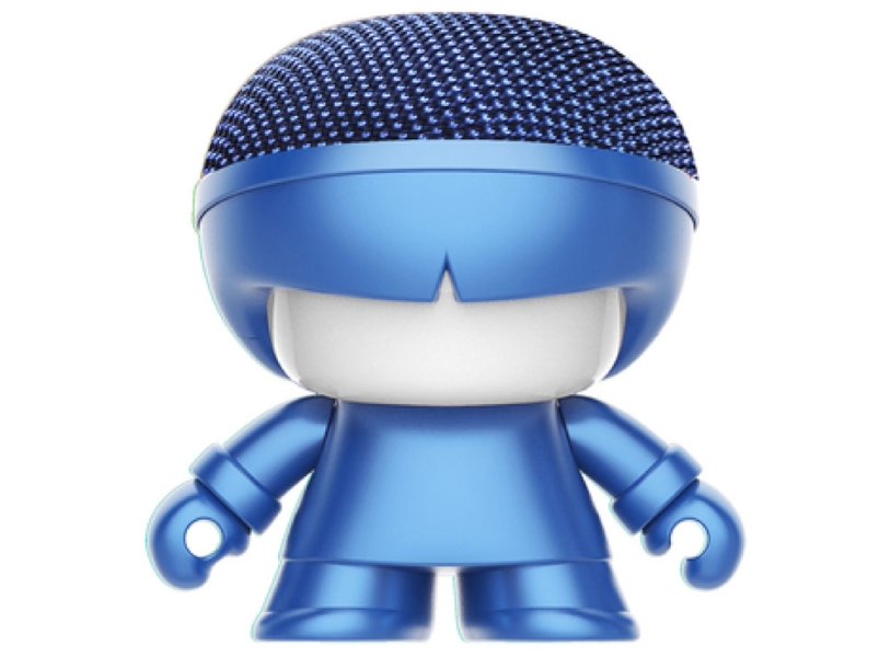 Портативная колонка Bluetooth mini Xboy Metallic (синий)  (Изображение 1)