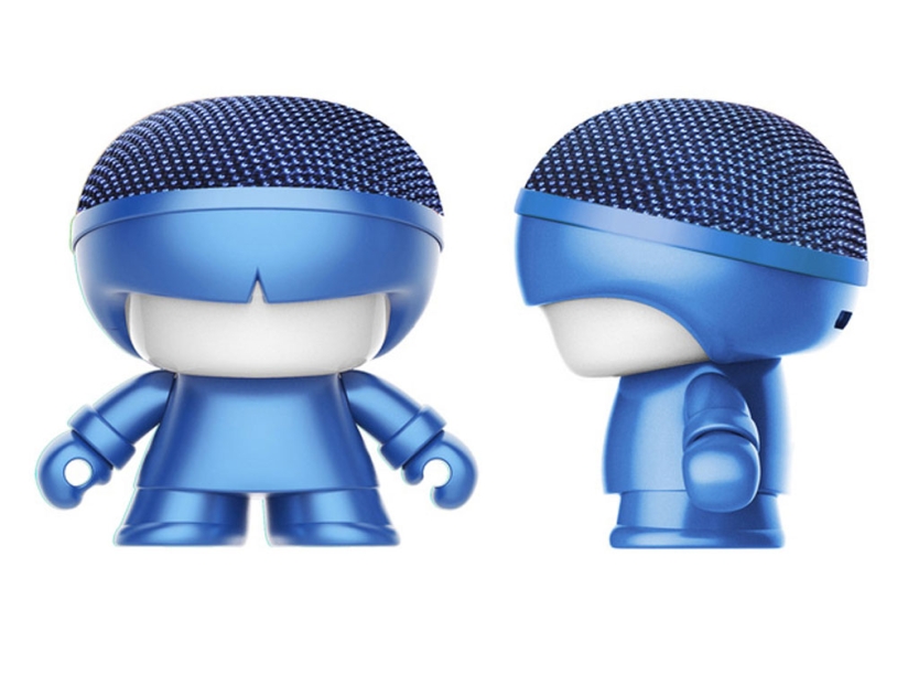 Портативная колонка Bluetooth mini Xboy Metallic (синий)  (Изображение 2)