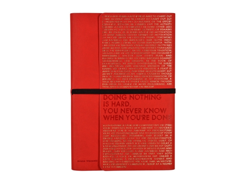 Ежедневник недатированный А5 Bilbao (красный)  (Изображение 2)