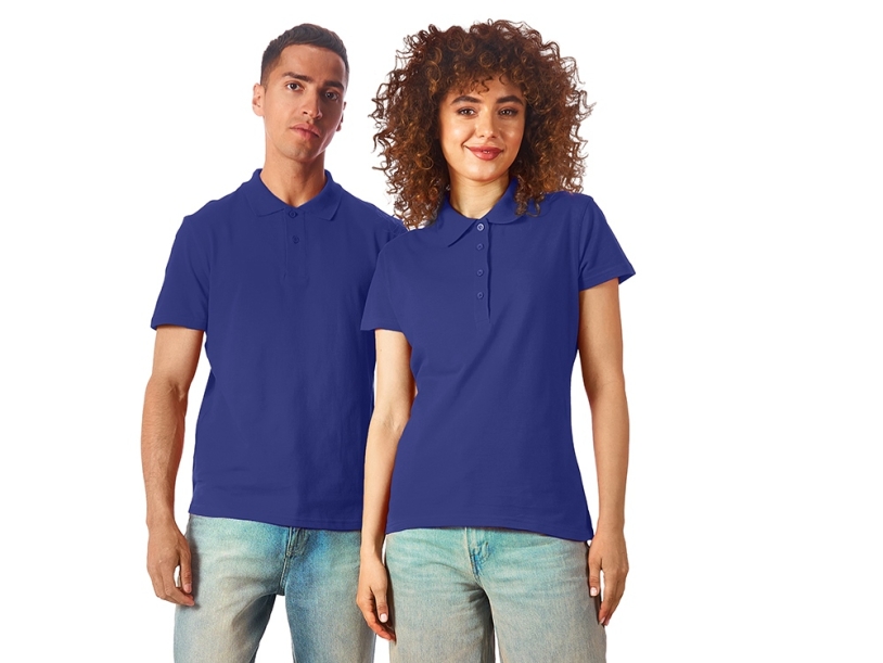 Рубашка поло First 2.0 женская (синий классический) XL (Изображение 5)
