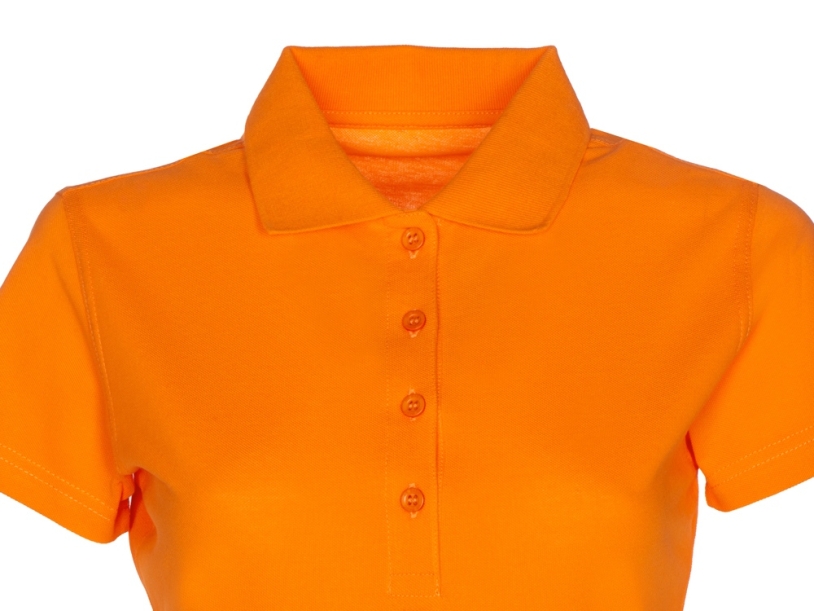 Рубашка поло First 2.0 женская (оранжевый) XL (Изображение 9)