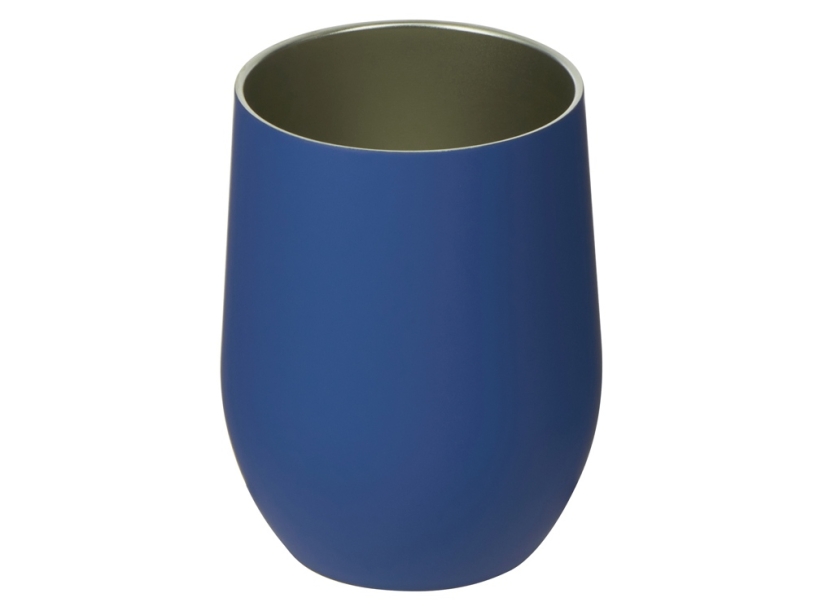 Термокружка Vacuum mug C1, soft touch, 370 мл (синий)  (Изображение 2)