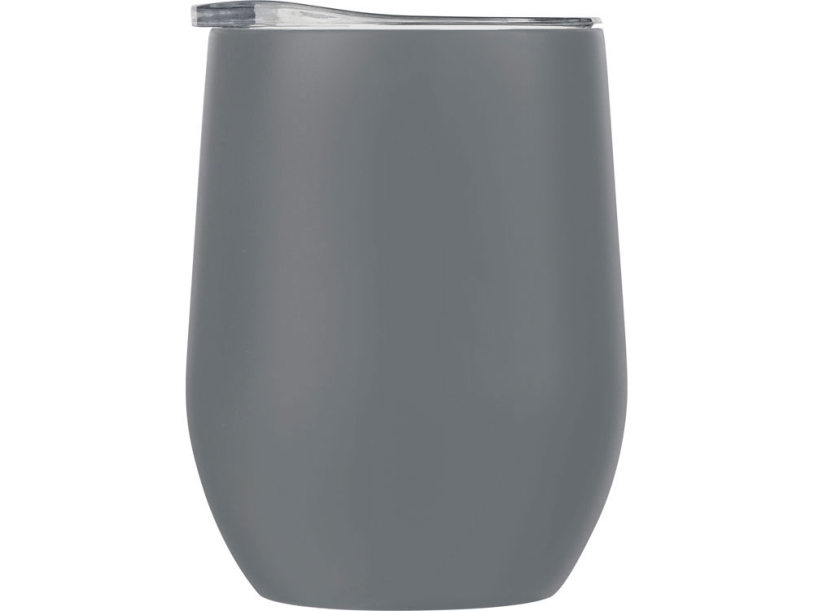 Термокружка Vacuum mug C1, soft touch, 370 мл (серый)  (Изображение 3)