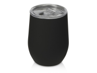 Термокружка Vacuum mug C1, soft touch, 370 мл (черный) 