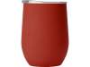 Термокружка Vacuum mug C1, soft touch, 370 мл (красный)  (Изображение 3)