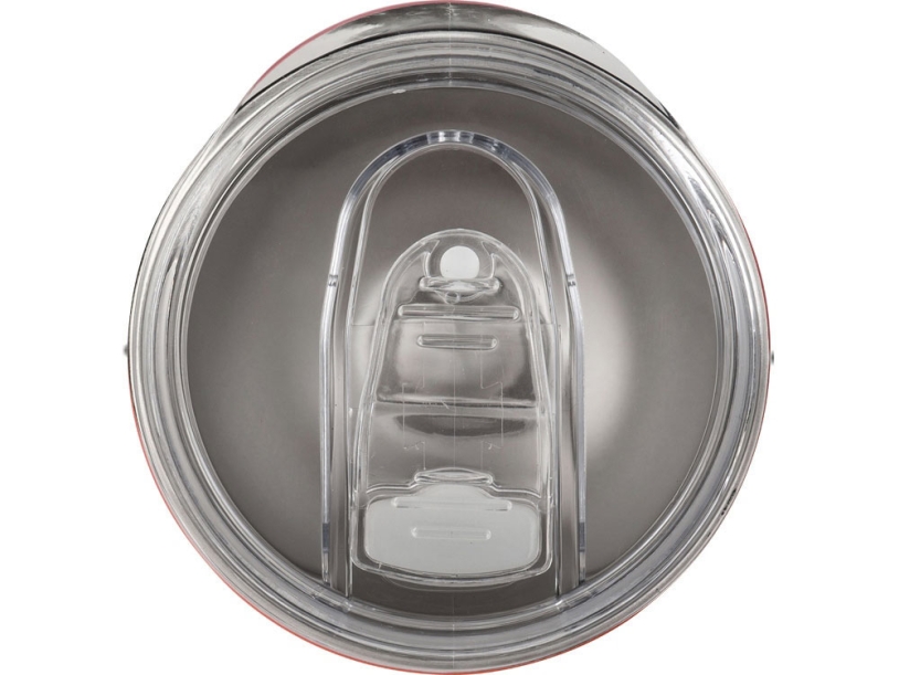 Термокружка Vacuum mug C1, soft touch, 370 мл (красный)  (Изображение 4)