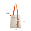 Шоппер Superbag (неокрашенный с оранжевым) (Изображение 3)