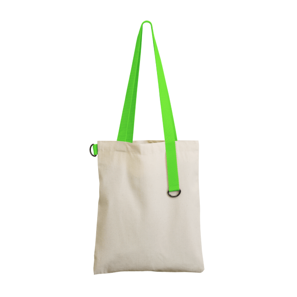 Шоппер Superbag (неокрашенный с салатовым) (Изображение 1)