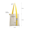 Шоппер Superbag с ремувкой 4sb (неокрашенный с желтым) (Изображение 3)