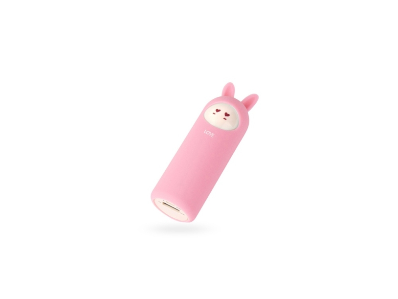 Внешний аккумулятор NEO Rabbit Love, 5000 mAh (розовый)  (Изображение 2)