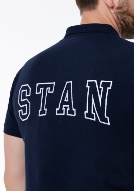 Рубашка поло унисекс STAN хлопок/эластан 200, 05 (Темно-синий) 52/XL (Изображение 11)