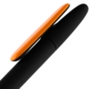 Ручка шариковая Prodir DS5 TRR-P Soft Touch, черная с оранжевым (Изображение 5)