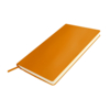 Бизнес-блокнот SMARTI, A5, оранжевый, мягкая обложка, в клетку (Изображение 1)
