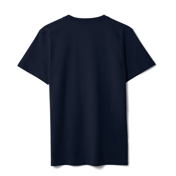 Футболка мужская T-bolka Stretch, темно-синяя (navy), размер M (Изображение 2)
