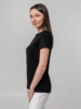 Футболка женская T-bolka Stretch Lady, черная, размер XXL (Изображение 7)