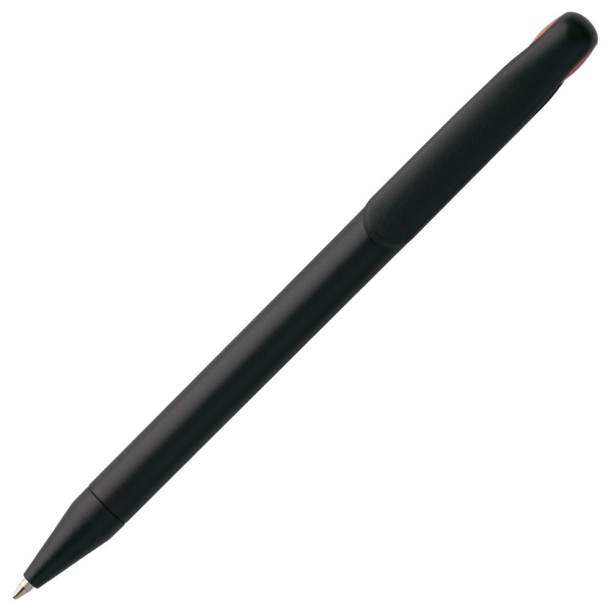 Ручка шариковая Prodir DS1 TMM Dot, черная с красным (Изображение 4)