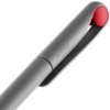 Ручка шариковая Prodir DS1 TMM Dot, серая с красным (Изображение 6)