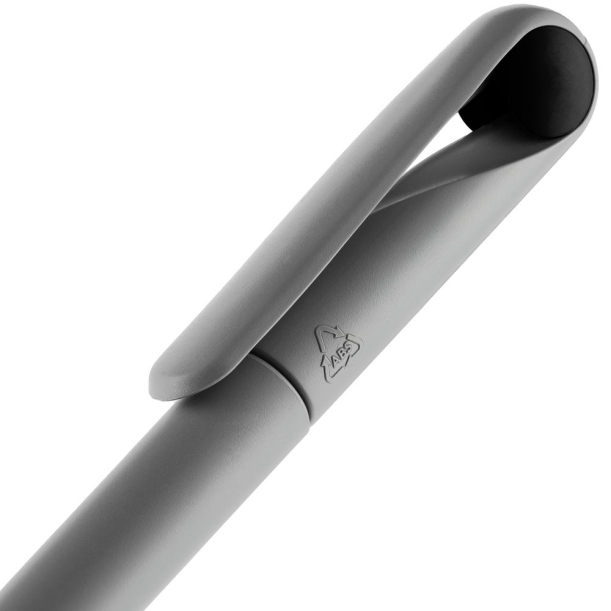 Ручка шариковая Prodir DS1 TMM Dot, серая с черным (Изображение 5)