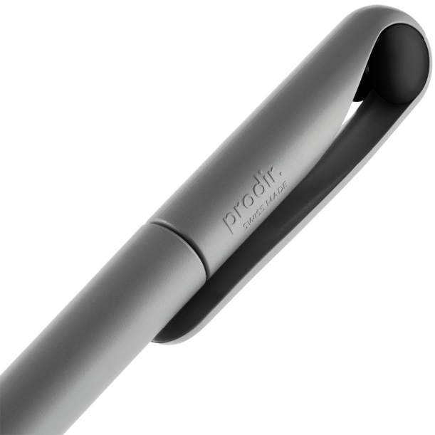 Ручка шариковая Prodir DS1 TMM Dot, серая с черным (Изображение 6)