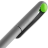 Ручка шариковая Prodir DS1 TMM Dot, серая с ярко-зеленым (Изображение 6)