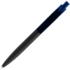 Ручка шариковая Prodir QS01 PRT-P Soft Touch, черная с синим (Изображение 4)