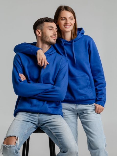 Толстовка с капюшоном Snake II ярко-синяя, размер M (Изображение 9)