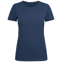 Футболка женская Ladies American U синяя, размер XXL