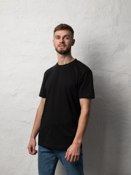 Футболка мужская STAN хлопок 180, 08U (Тёмно-серый) 54/XXL (Изображение 4)