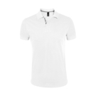 Рубашка поло мужская &quot;Portland Men&quot; белый, серый_XL, 100% х/б, 200г/м2
