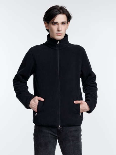 Куртка флисовая унисекс Nesse, синяя, размер XL/XXL (Изображение 6)