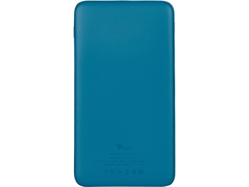 Внешний аккумулятор Reserve Pro,10 000 mAh (индиго)  (Изображение 3)
