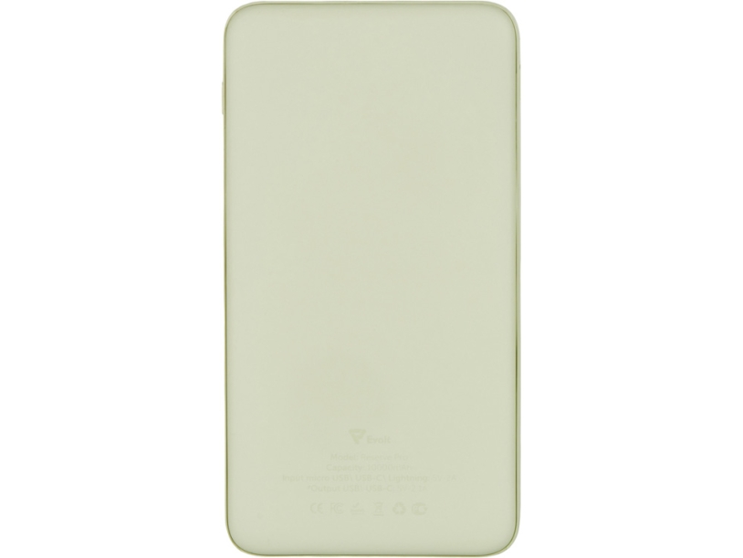 Внешний аккумулятор Reserve Pro,10 000 mAh (оливковый)  (Изображение 4)