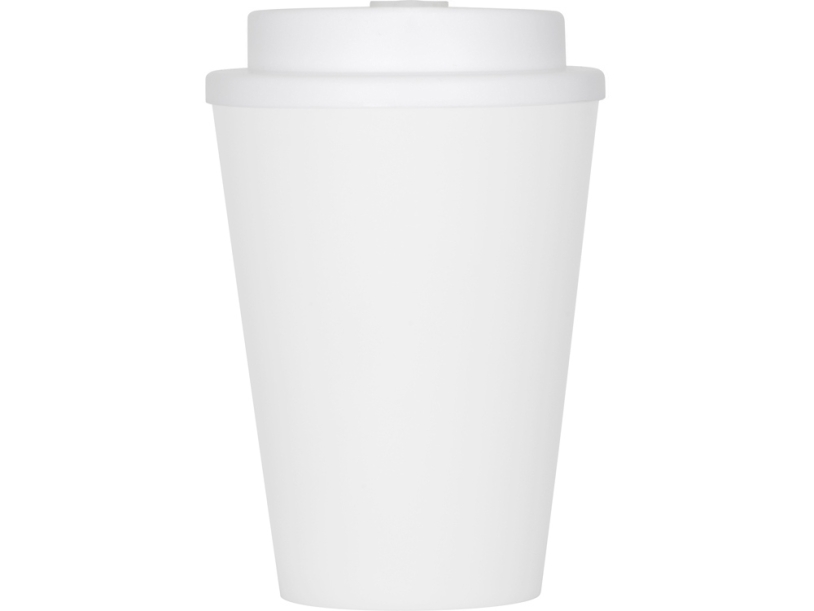 Пластиковый стакан с двойными стенками Take away (белый)  (Изображение 4)