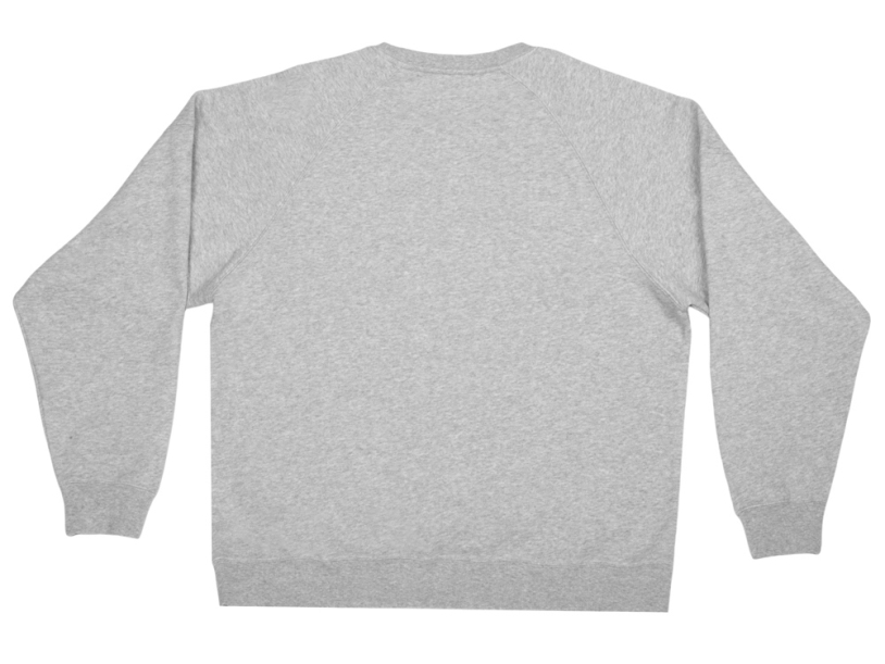 Свитшот Paris, унисекс (серый меланж) XL (Изображение 8)
