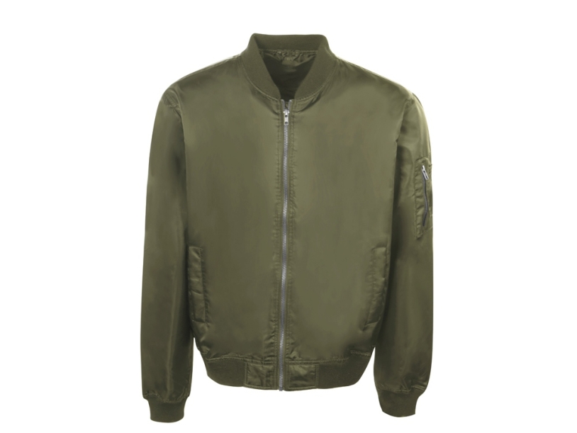 Куртка бомбер Antwerpen унисекс (хаки) 2XL (Изображение 10)